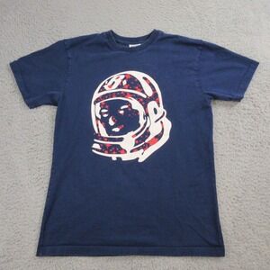 Billionaire Boys‎ Club BBC Mens Logo T-Shirt size S Astronaut Blue Pharell Nigo